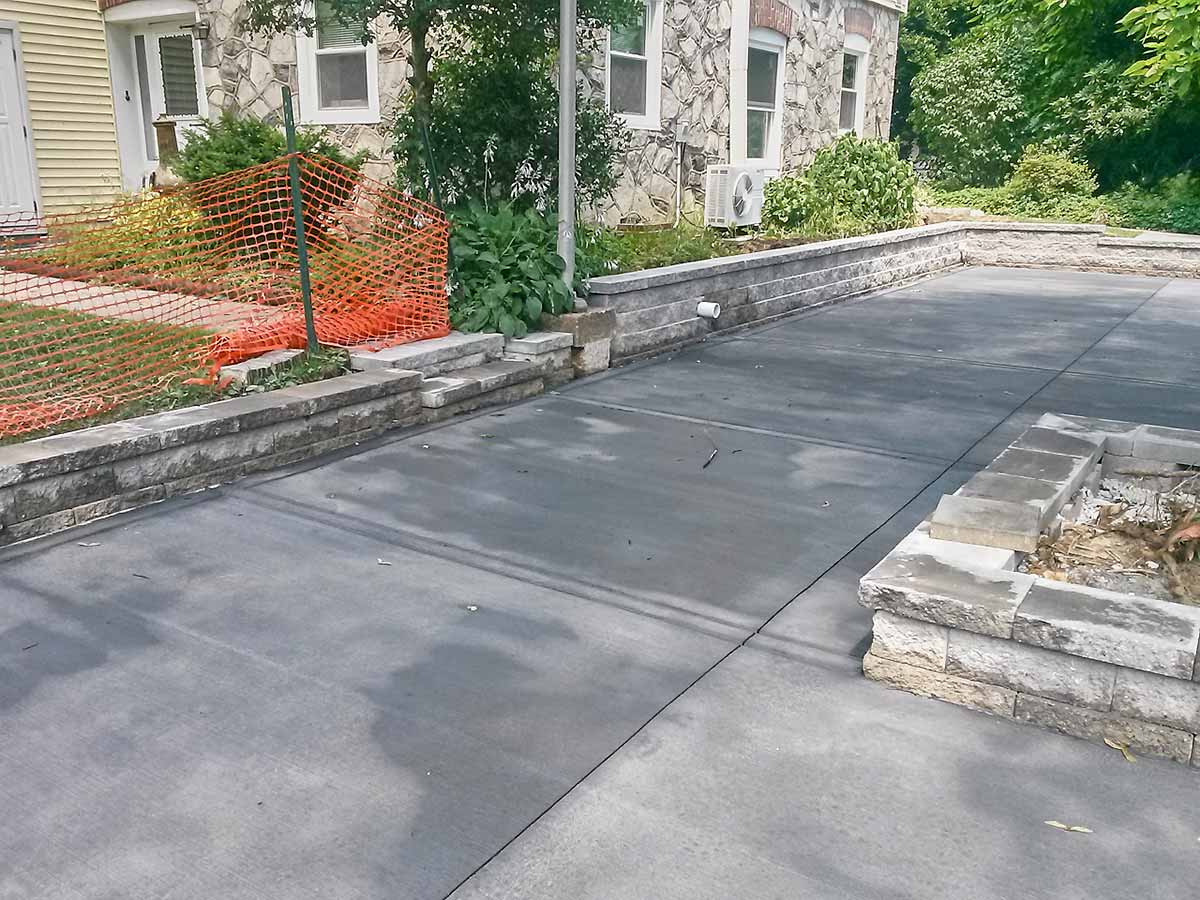 paver pool deck project